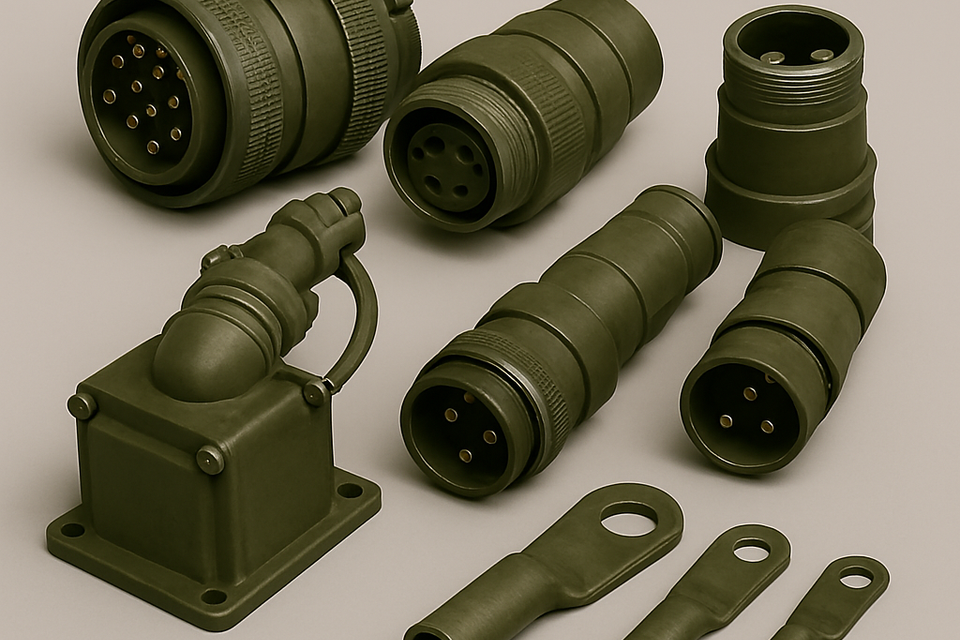 Military grade connectors and terminals