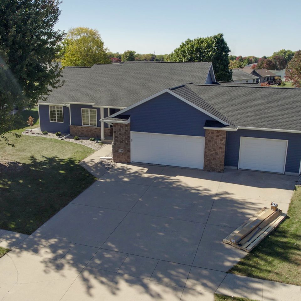 Exterior vinyl siding blue kaukauna wi replacement norandex d4