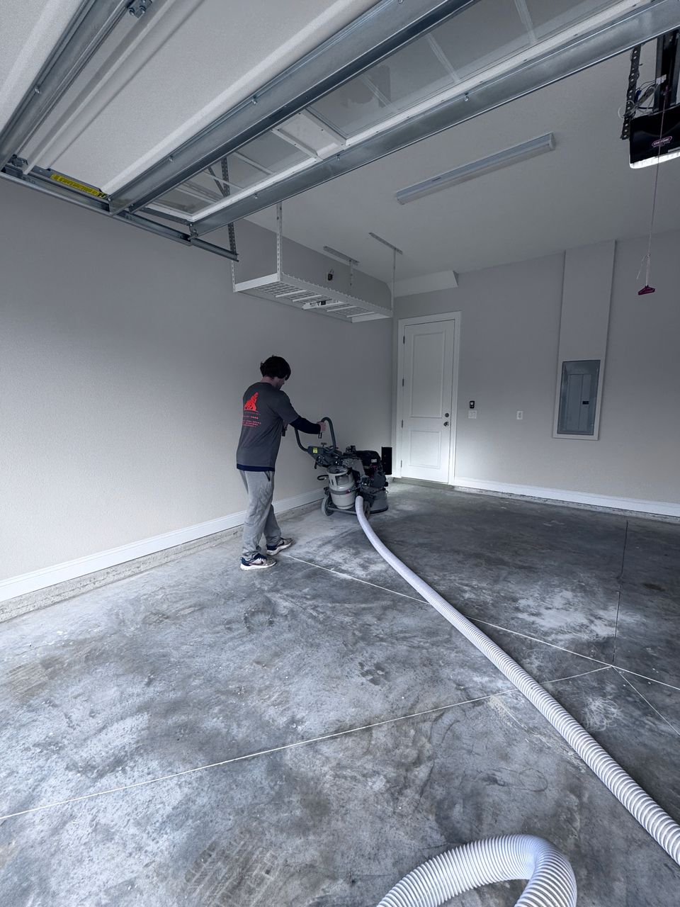 Chase grinding floor 2