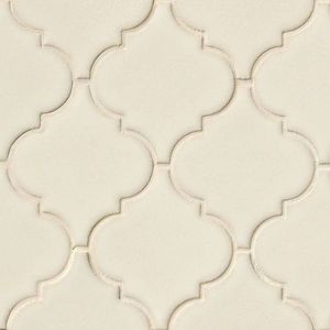 Antique white arabesque