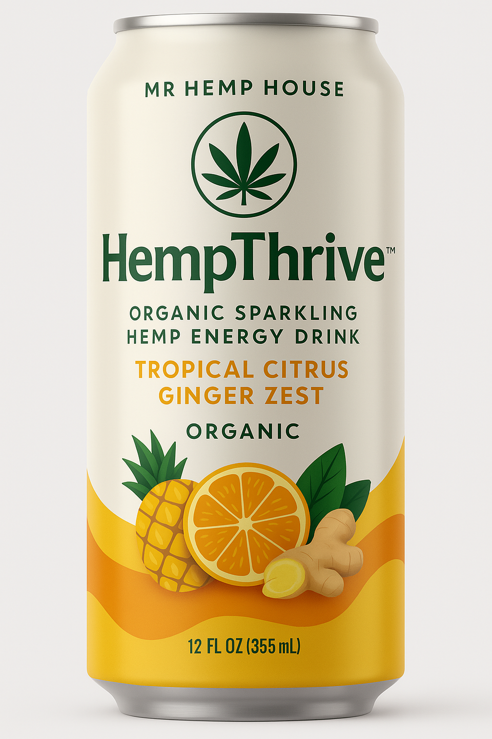 HempThrive Energy Drink Can
