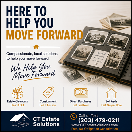 CT Estate Solutions. Helping you move forward with care