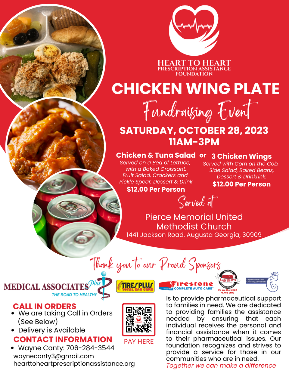 Heart to heart fundraising event 10 28 23