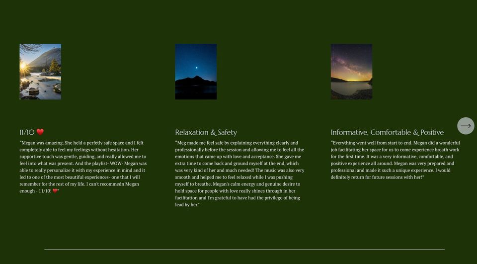 Screenshot- Blackbird Breathwork - KPCopy's work with them
