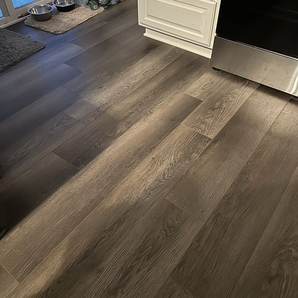 New floor installation, done by J.B.T Contracting of Long Island, NY