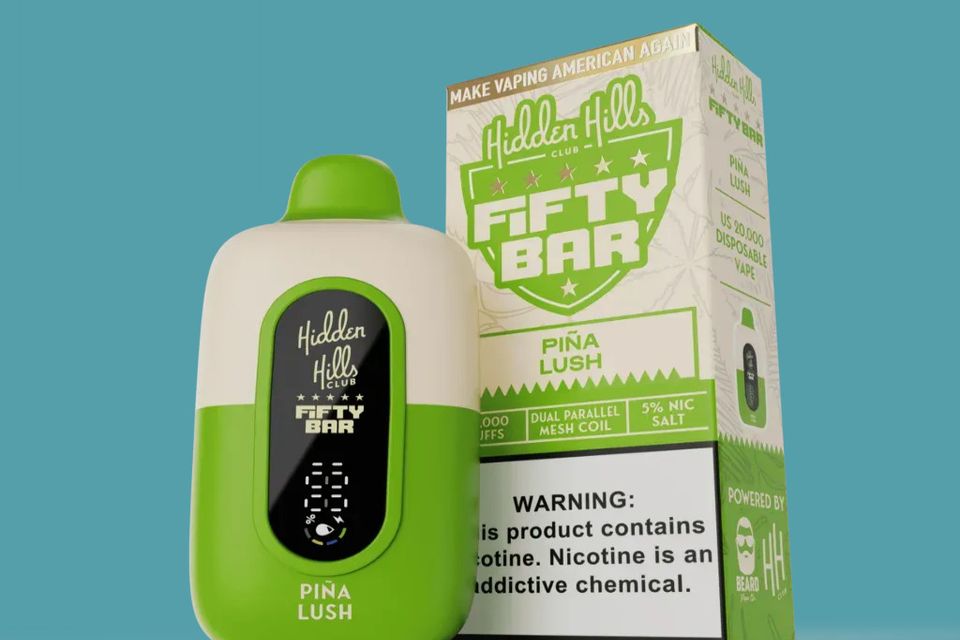 Fifty Bar Hidden Hills Pina Lush Disposable Vape