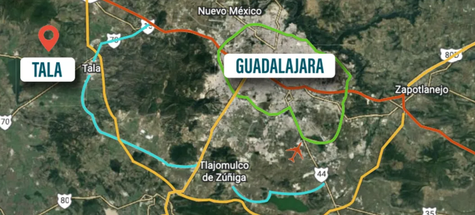 Commercial real estate near Guadalajara, JA Mexico