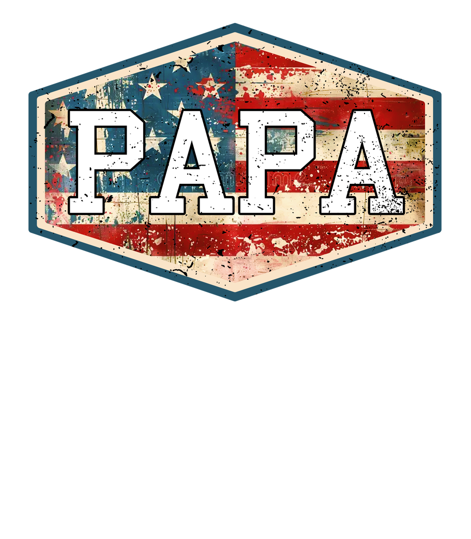 Patriotic   flag papa