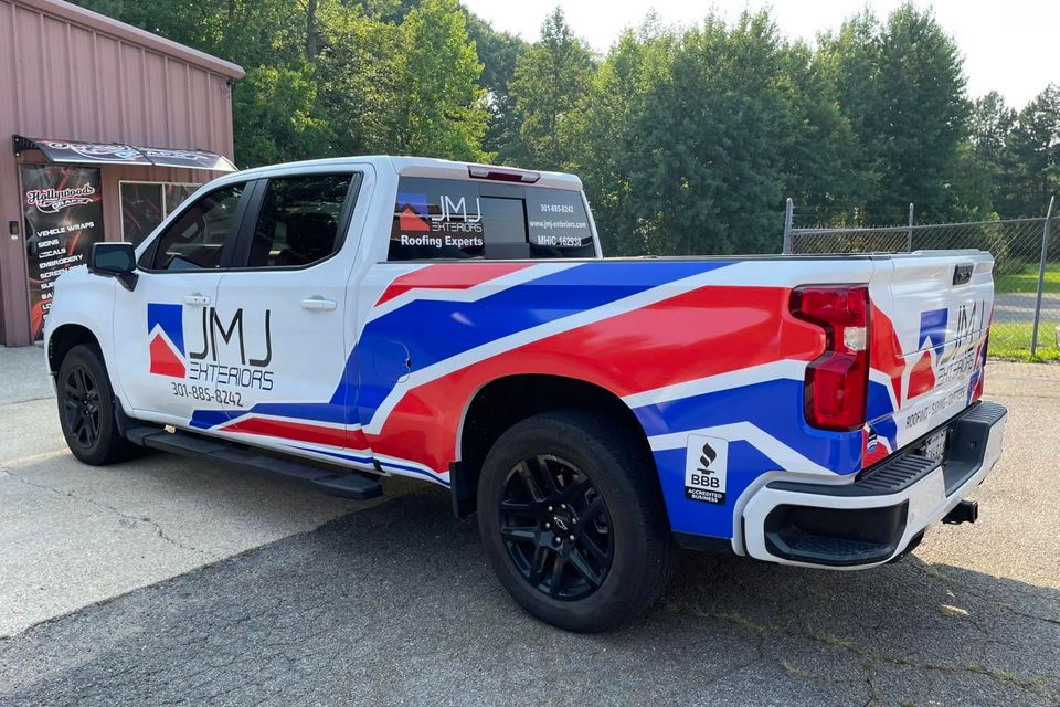 Hollywood Grafx wrapped trapped truck 