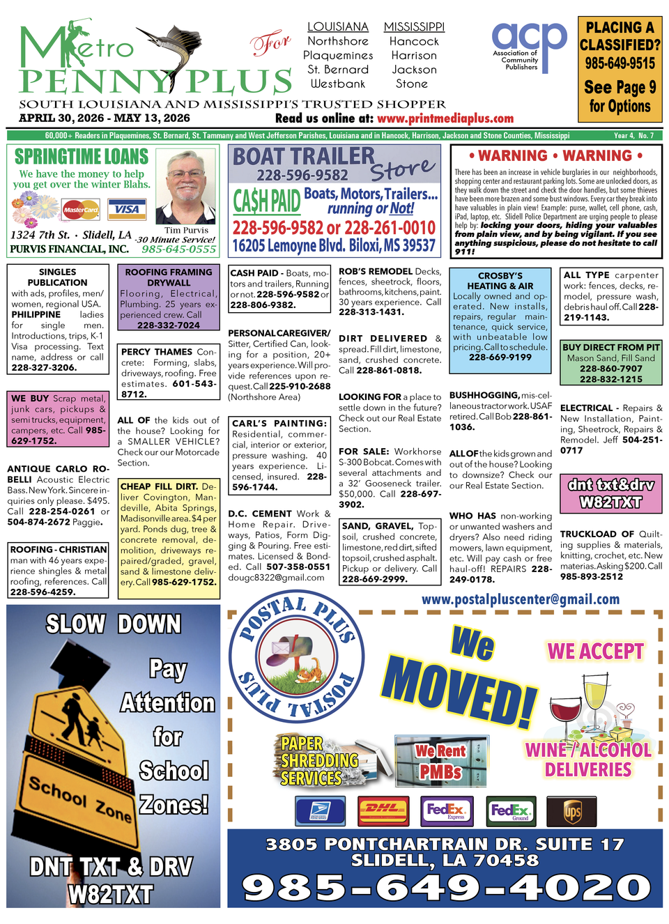 Metro penny plus 4.30.26