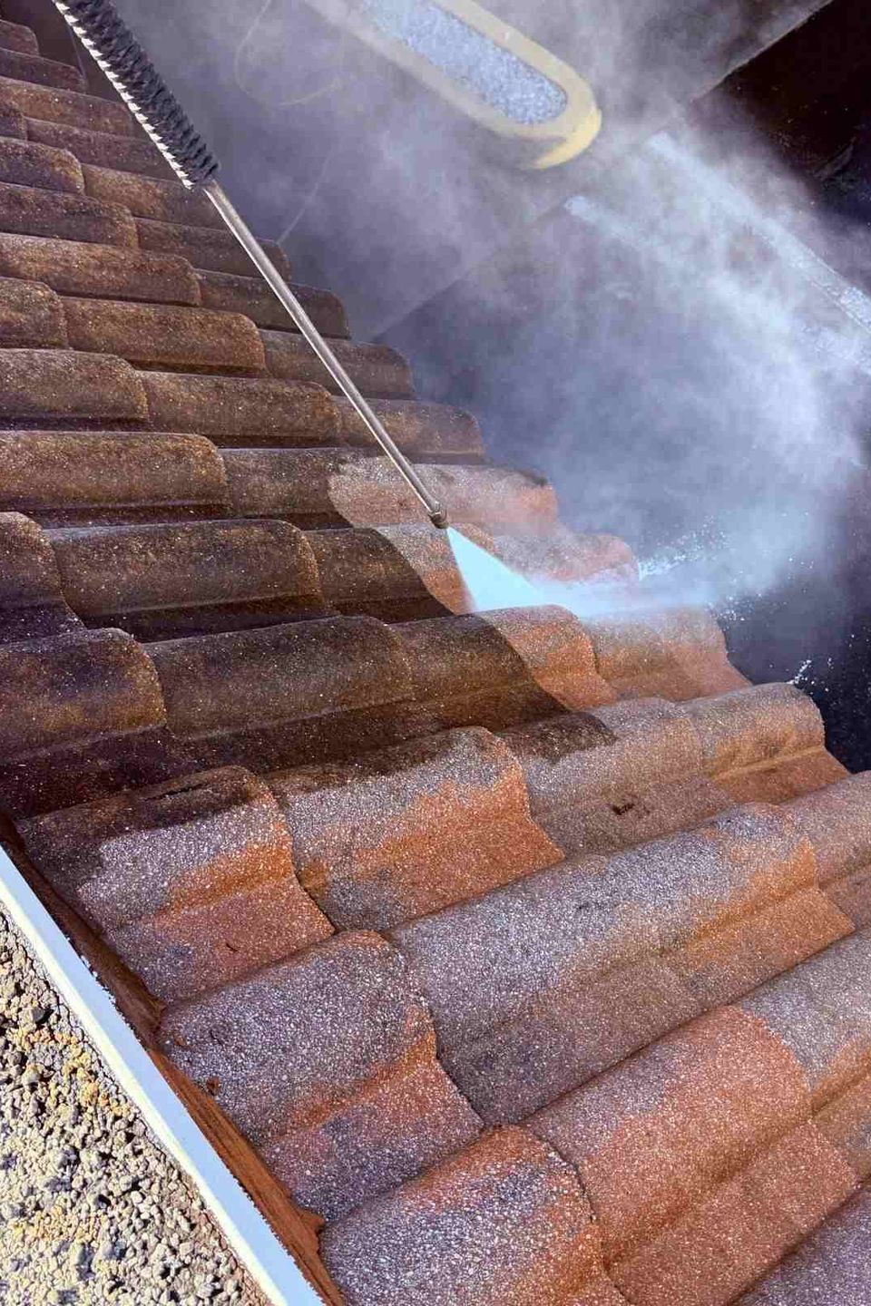 Deep pressure cleaning