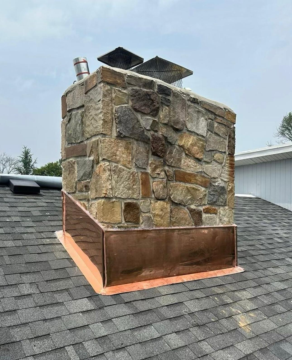 New chimney in Allentown NJ
