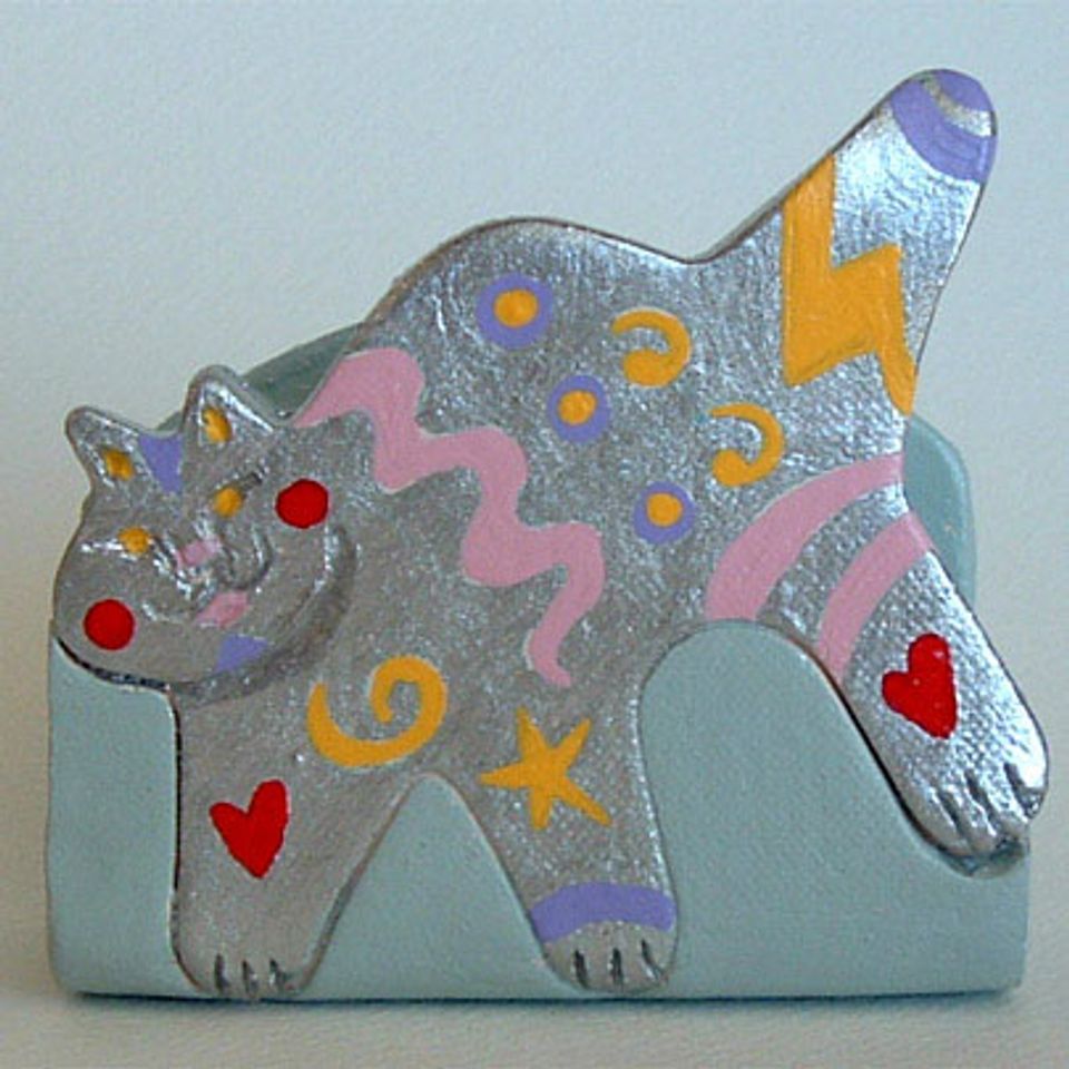 Silver cat