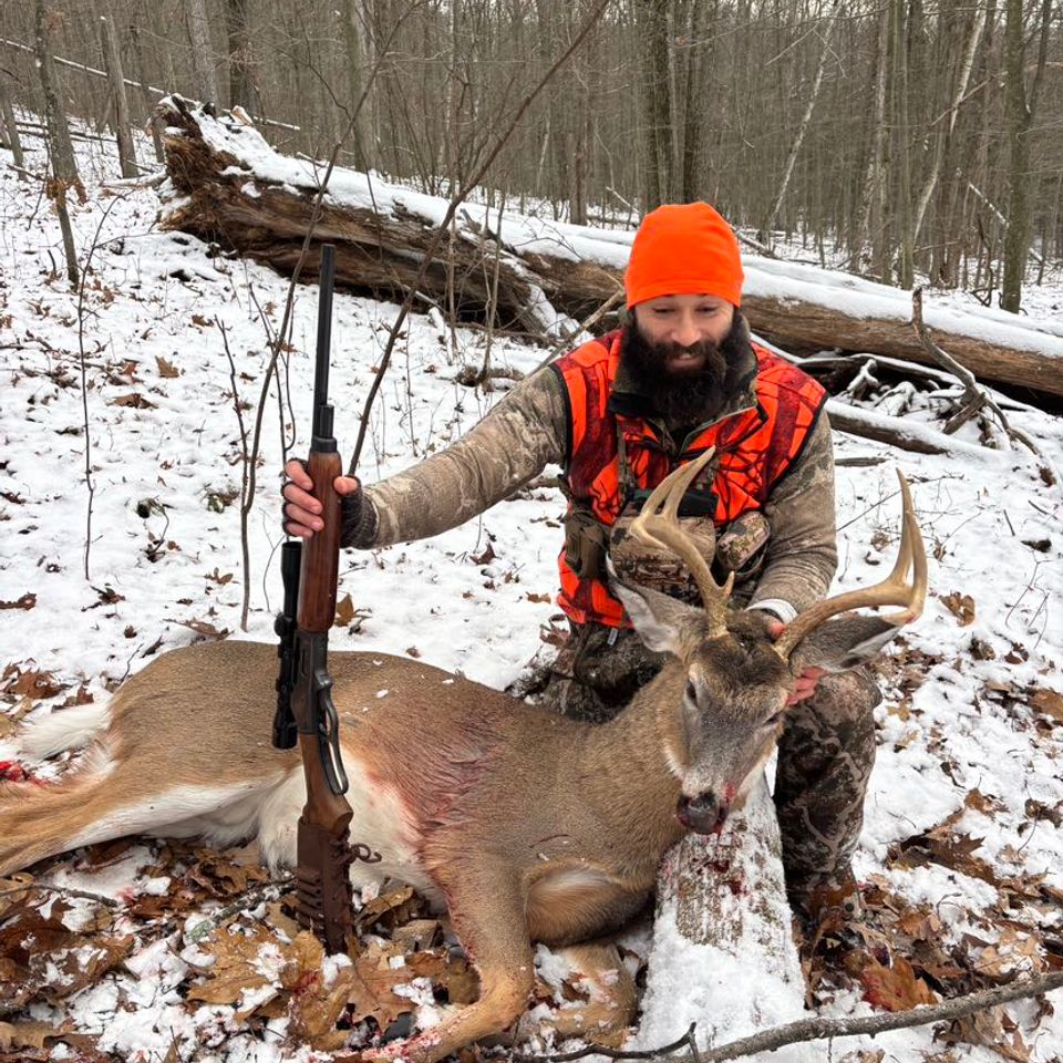 John Sylvester of Chester County, PA shot this 7-point buck on public land