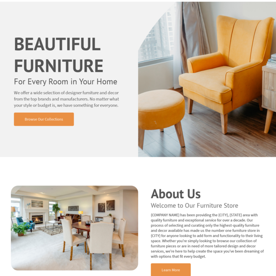 Furniture store