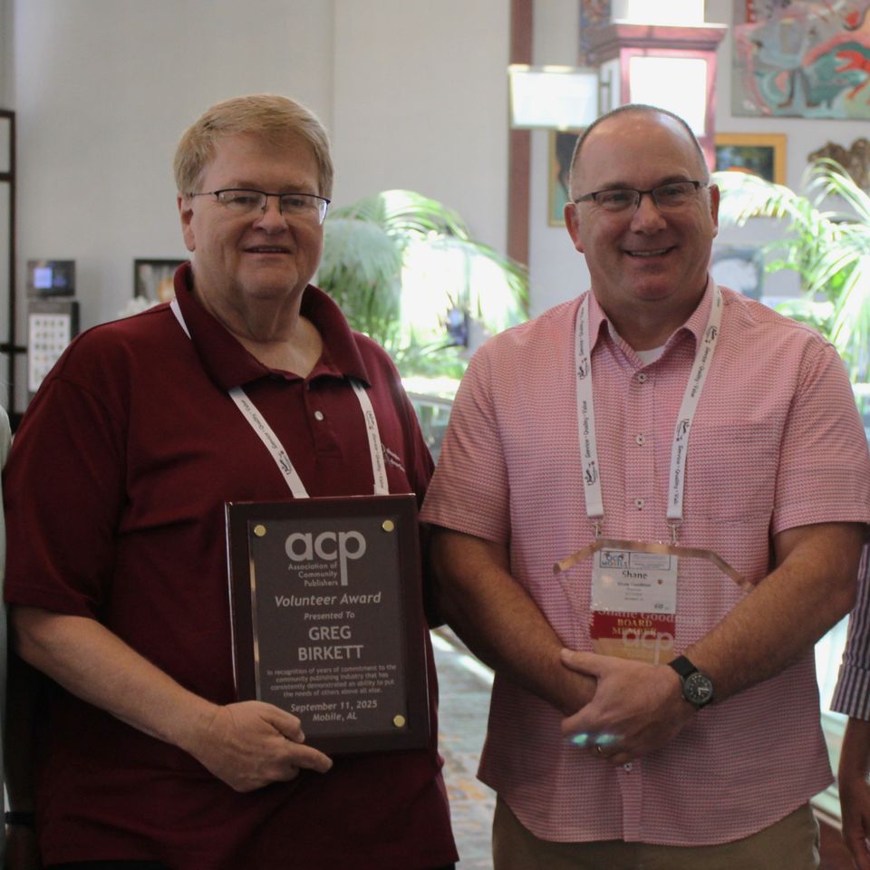 Acp award winners greg and shane