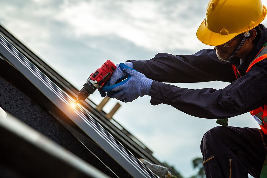 Bigstock  construction roof roofer wor 346330096