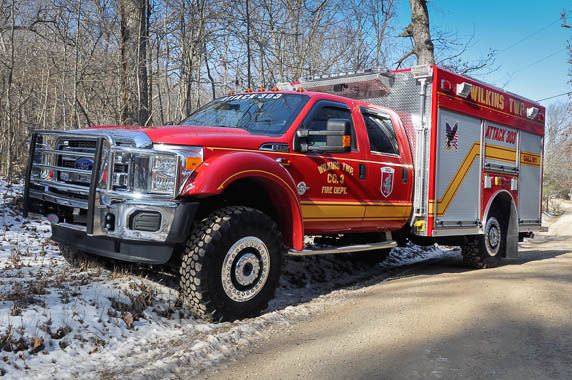 Precision Fire Apparatus | Wilkins TWP - Ford F554 4x4 Quick Attack ...