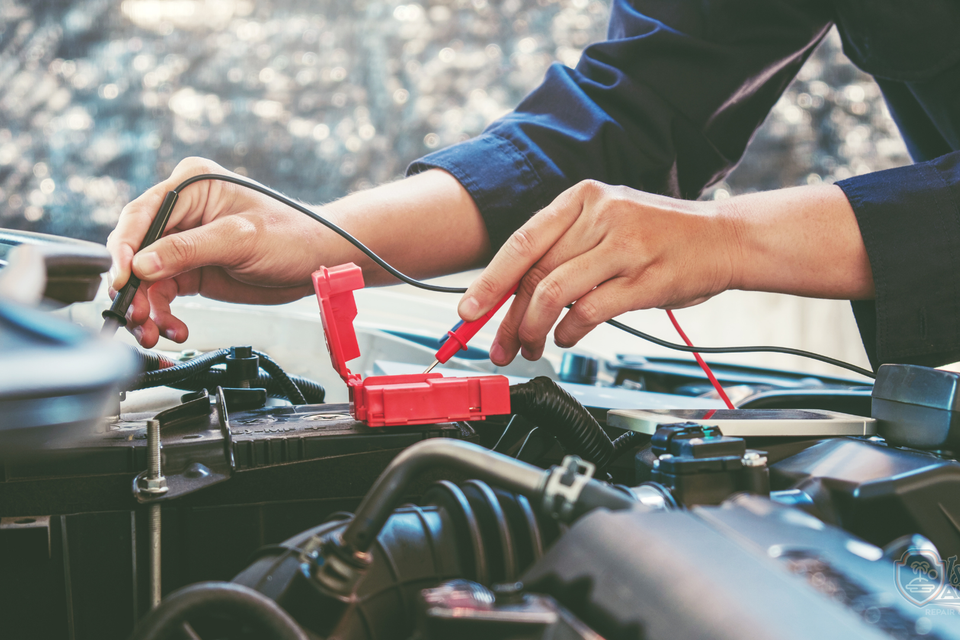 Island auto repair worcester battery check