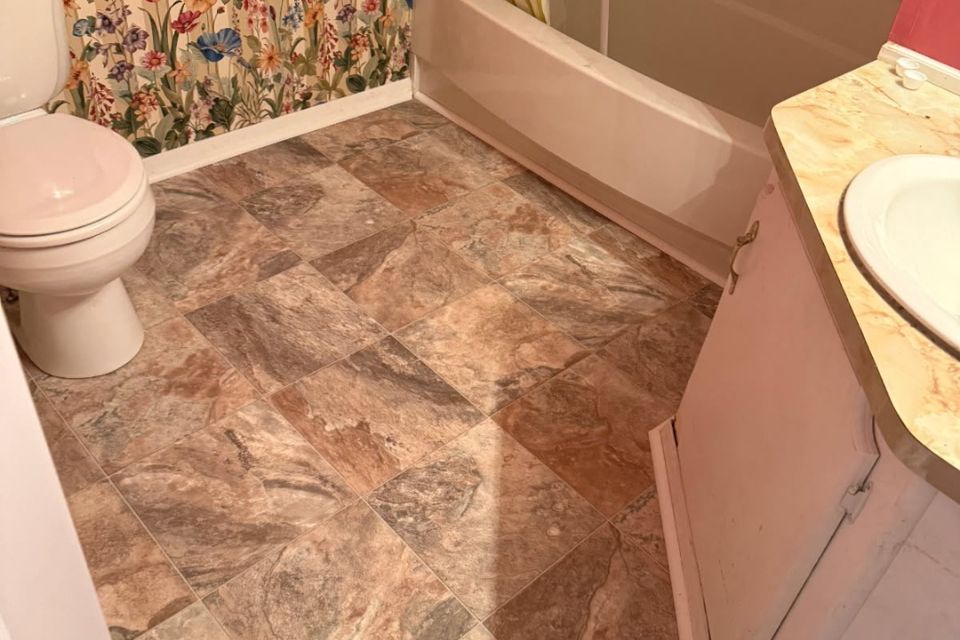 H&M Home Bathroom Flooring