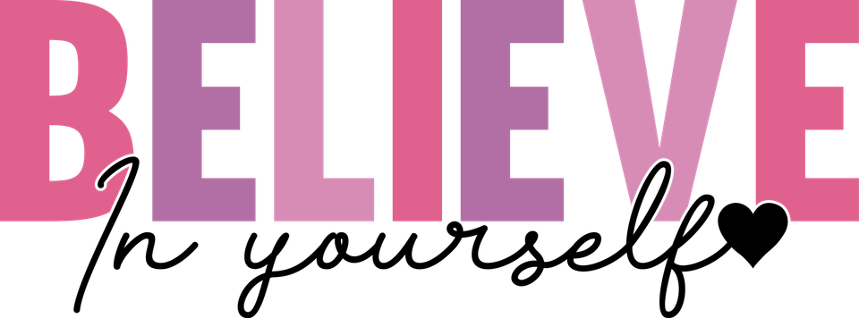 Affirmation   believe in yourself sleeve 1