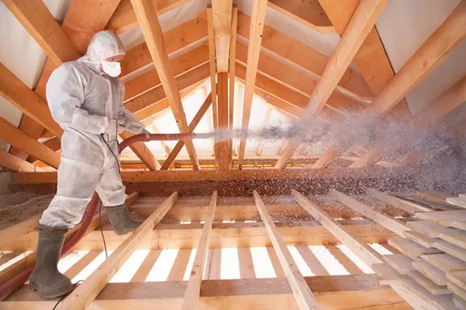 Energy efficient attic insulation to reduce heating and cooling costs in east lyme 668 by 441