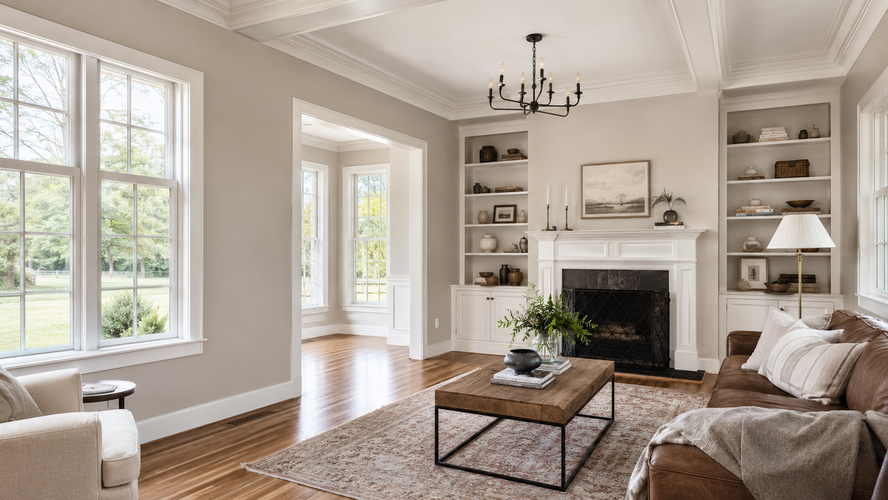 Beautiful Interior Living Room Paint Job