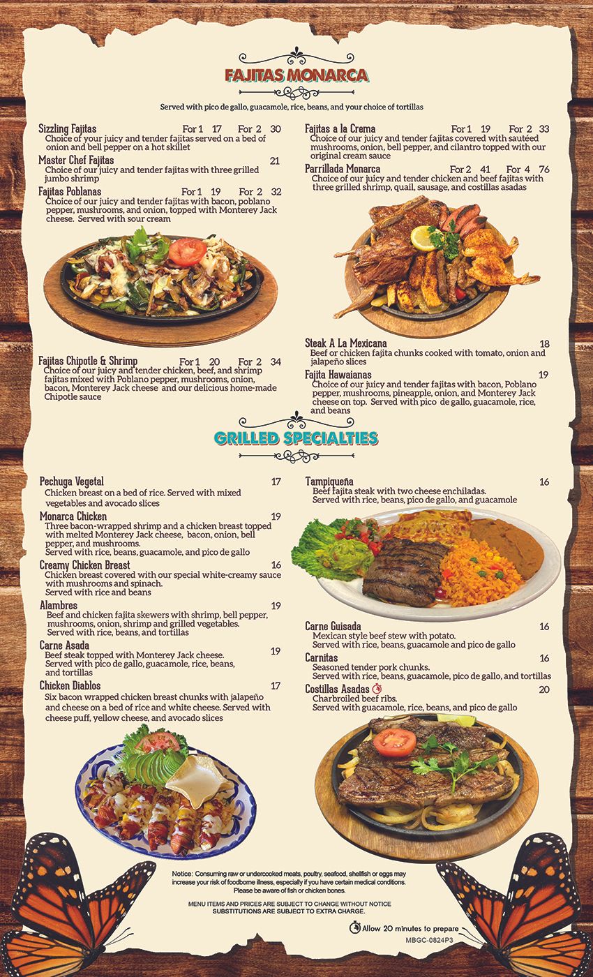 Webmenu page 3 monarca conroe 0924