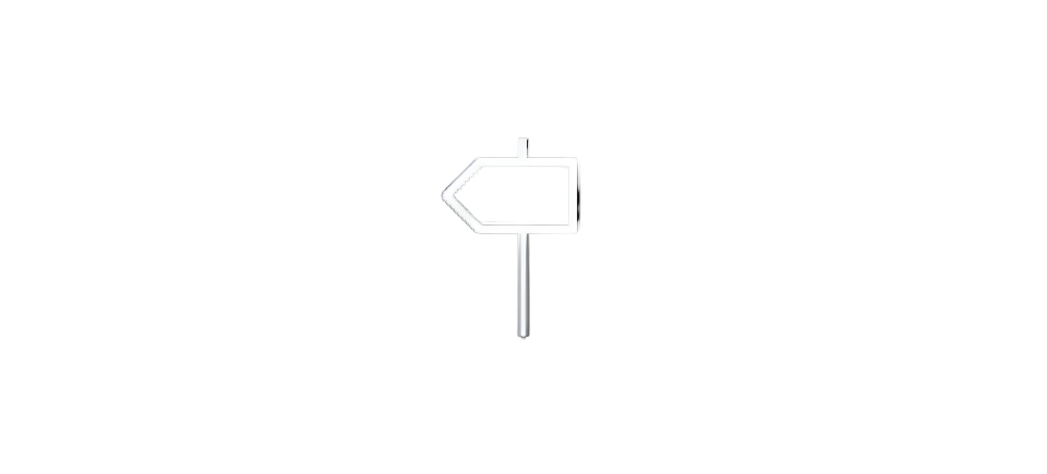 Coroplast sign icon
