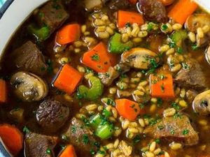 MCD Beef Barley Soup