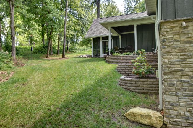 Morningway back yard