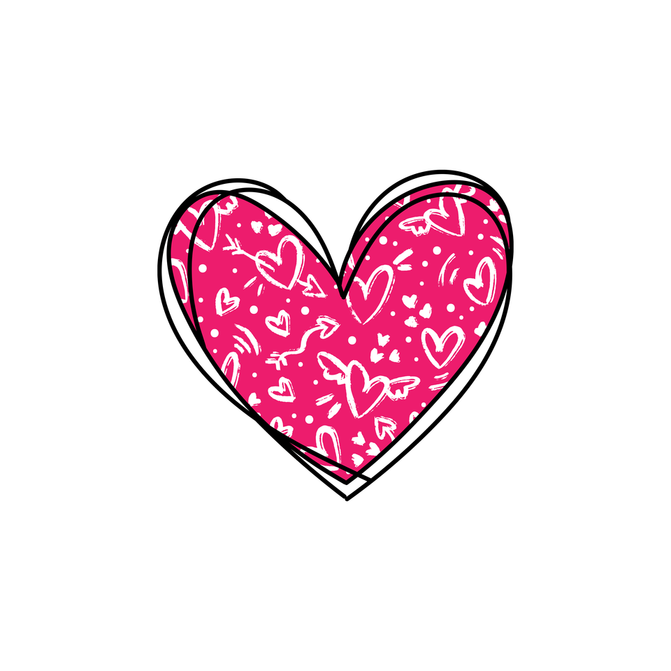 Val   0071 seasons   valentines day this… wears heart for sleeve of shirt