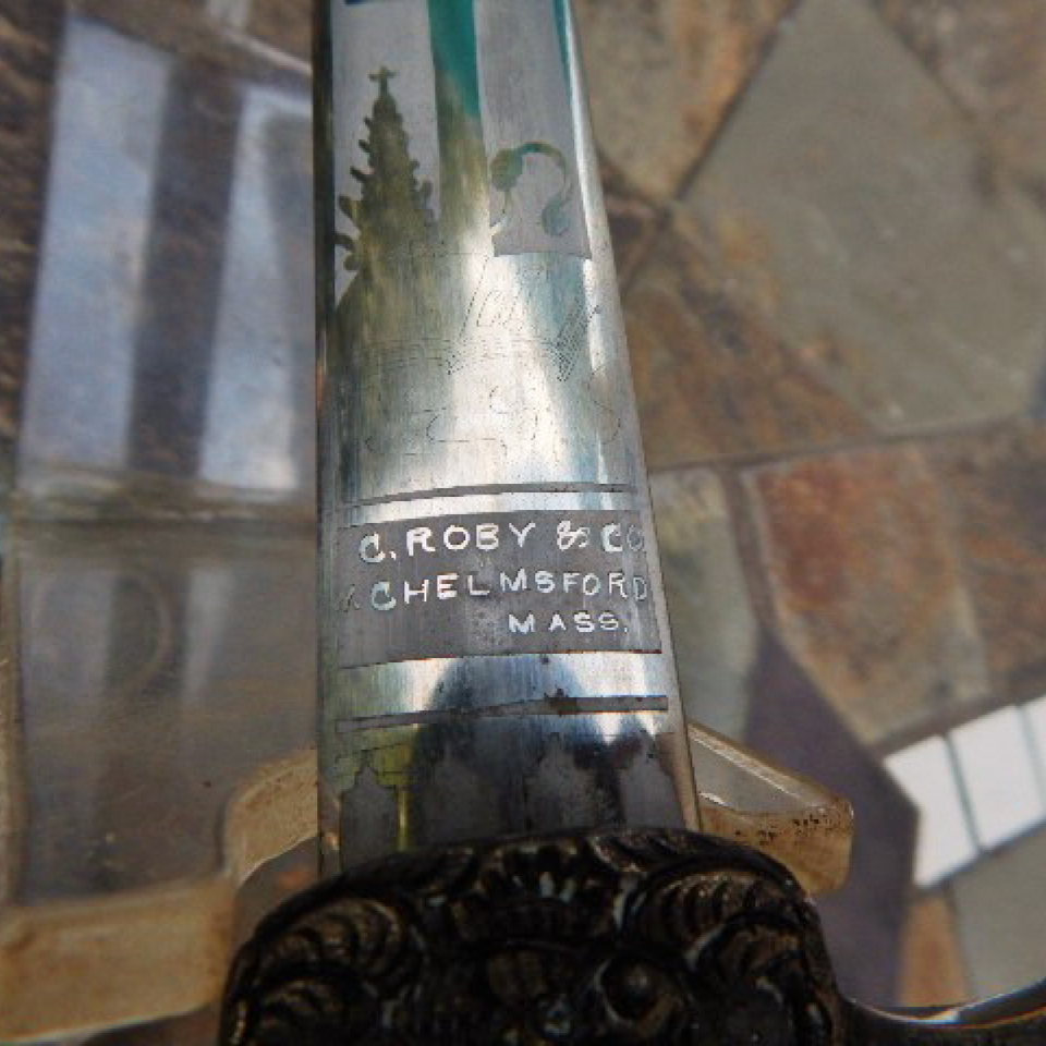 C.roby  early masonic knights sword  silvered  1860s files520170911 5759 8yxoph