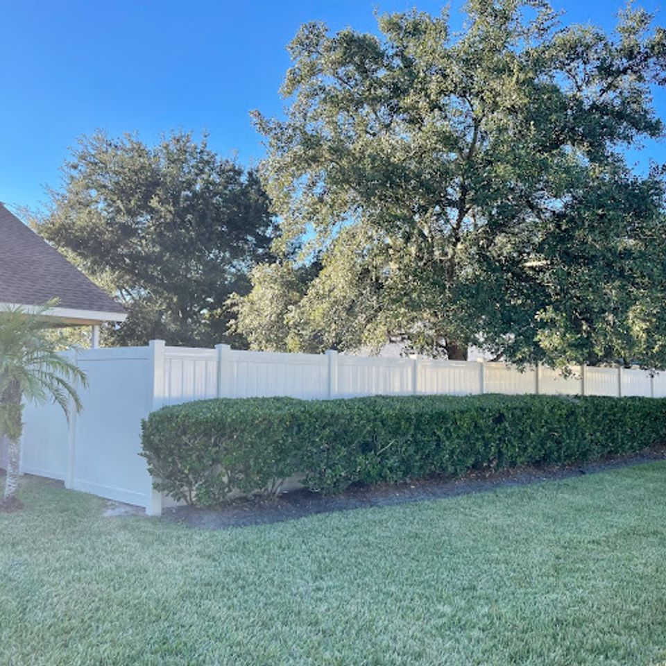 Space coast white privacy