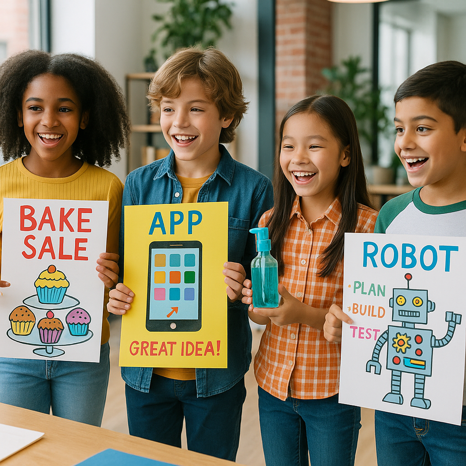 20250710 2306 creative kids' business pitch simple compose 01jzw1cbdvf5hsg7s15c0c35kb