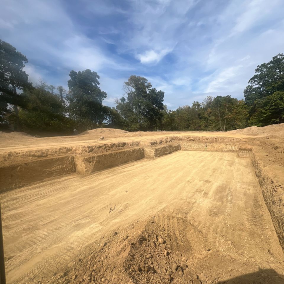 H s excavating  44foundation excavation
