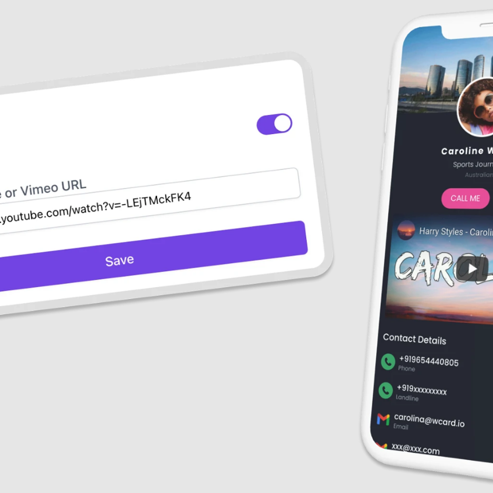 Digital business cards   custom video 19