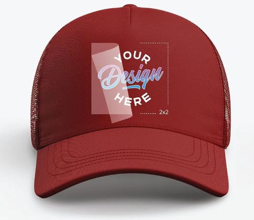 Your design here on a cap