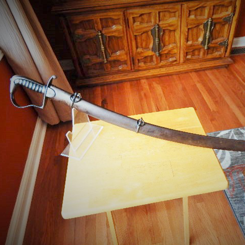 Rare mock horsehead pommel dragoon officer's sword files20170913 21523 1h9heul