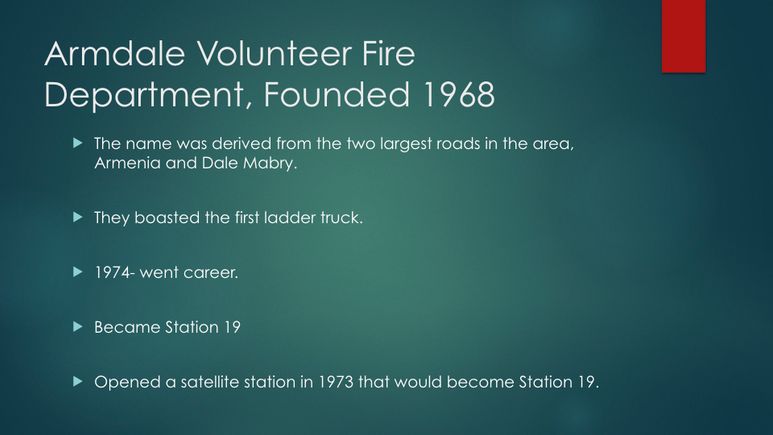 The history of hillsborough county fire rescue 2019.024