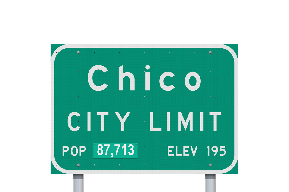 Image of Chico City Limit Sign
