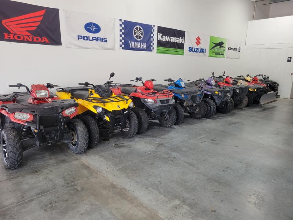 Colorful 4 wheelers