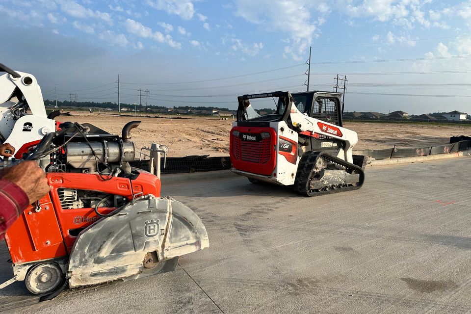 Concrete sawing