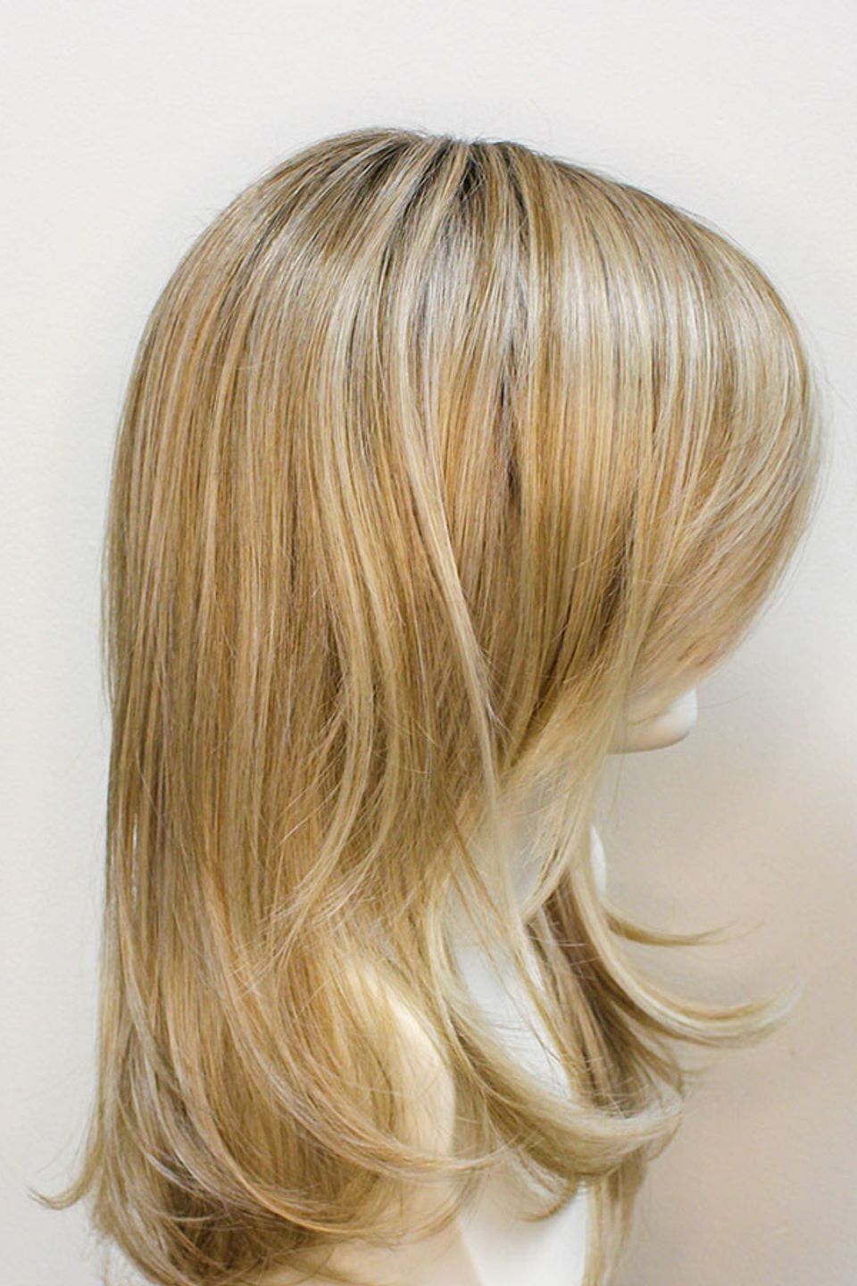 Blonde curled ends 2