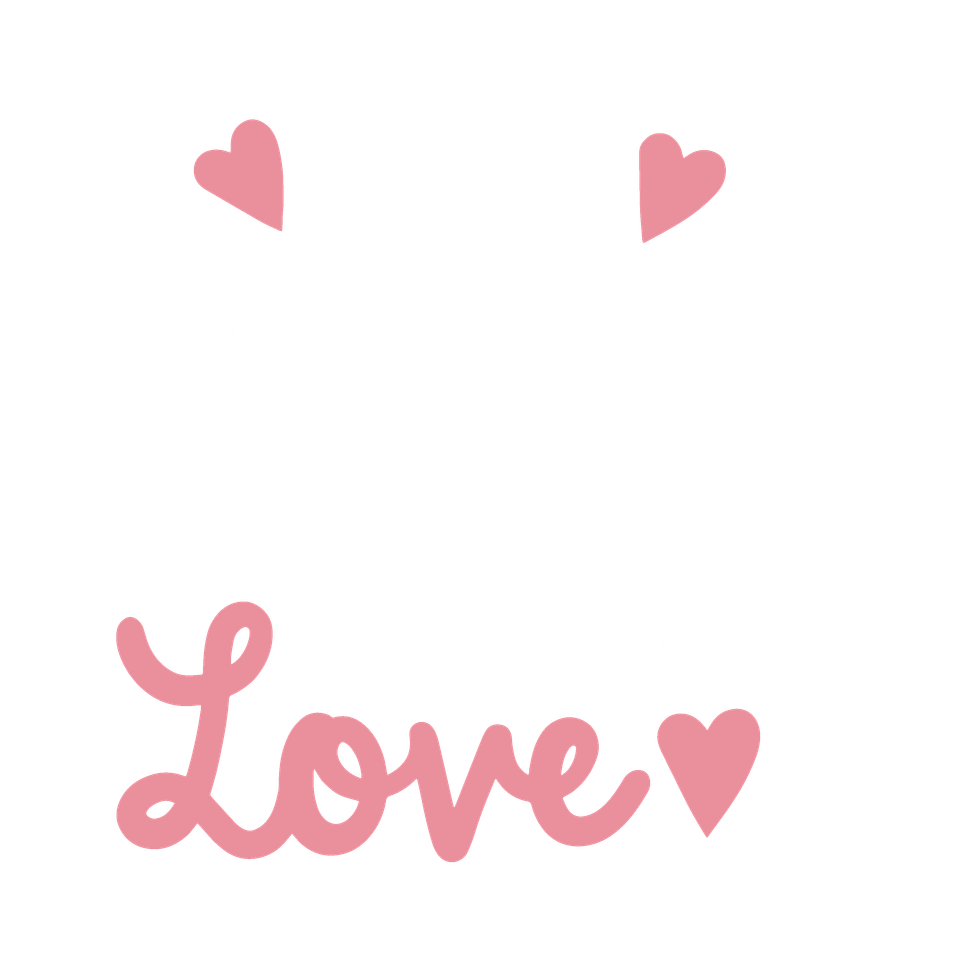 Faith   let all you do be done with love pink white