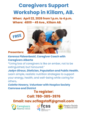 Caregivers support workshop killiam april 2026