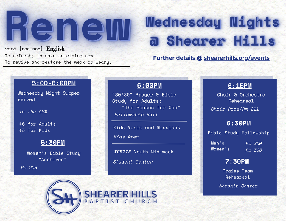 Renew   schedule (9)