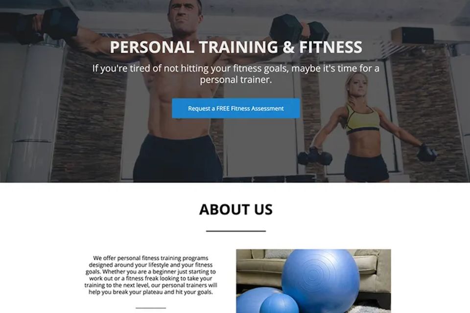 Personal trainer website design theme20171114 12678 1b1acrb original