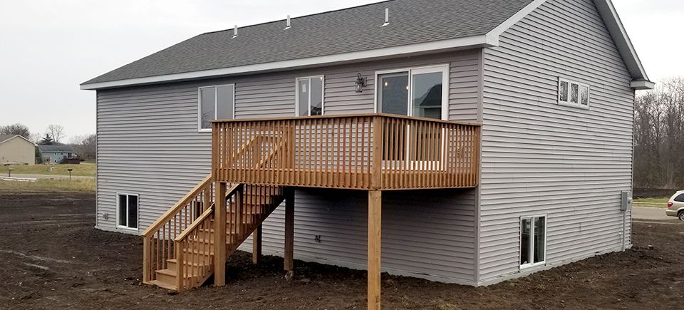 New deck