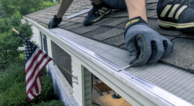 Gutter installation gutter guard installtion services